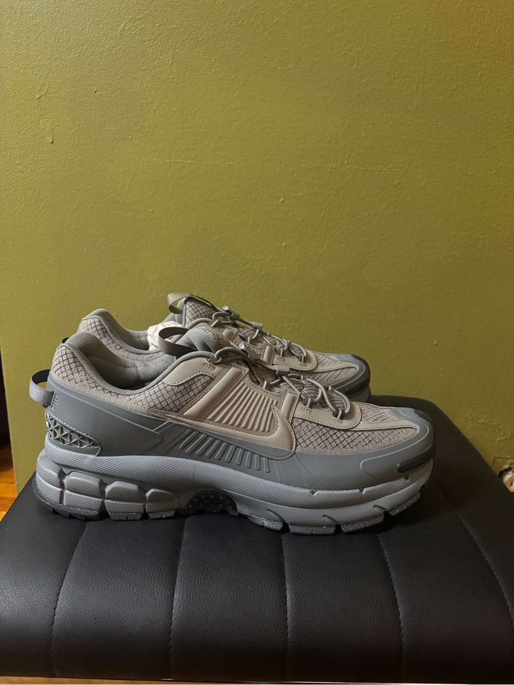Nike Zoom Vomero Roam platinum metallic size 14